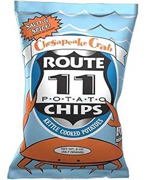 Route 11 Potato Chips Route 11 various Potato Chips (Chesapeake Crab, 2oz (30 ct))