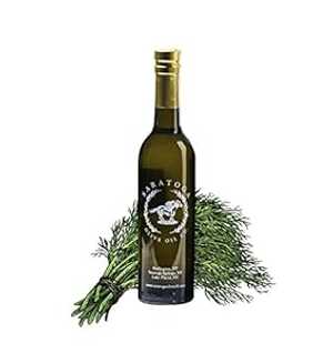 サラトガ オリーブ オイル カンパニー ワイルド ファーンリーフ ディル オリーブオイル 375ml (12.7オンス) Saratoga Olive Oil Co. Saratoga Olive Oil Company Wild Fernleaf Dill Olive Oil 375ml (12.7oz)画像