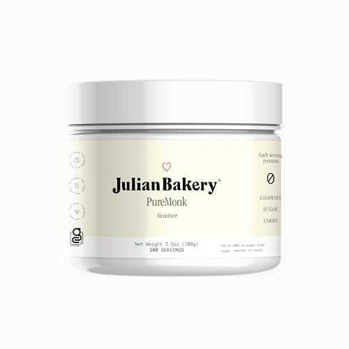 Julian Bakery Pure Monk / v25% Monk Fruit Extract / Sweetener / Sugar Free / 3.5薬局衡オンス / 100 Servings