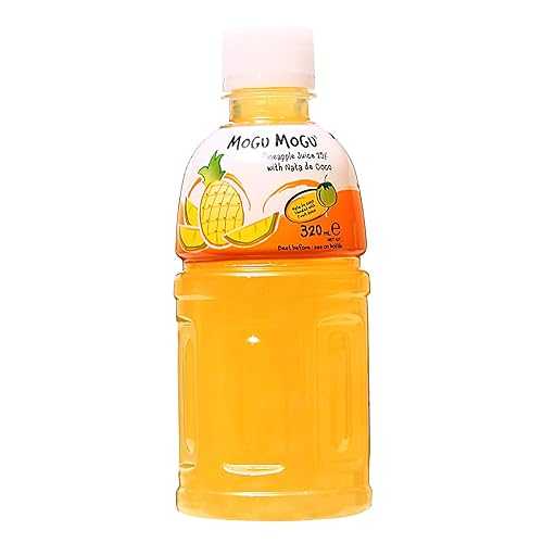 モグモグジュース ナタデココ入り パイナップル 10.8オンス (6個パック) Mogu Mogu Juice with Nata De Coco, Pineapple, 10.8oz (Pack of 6) 7,207円