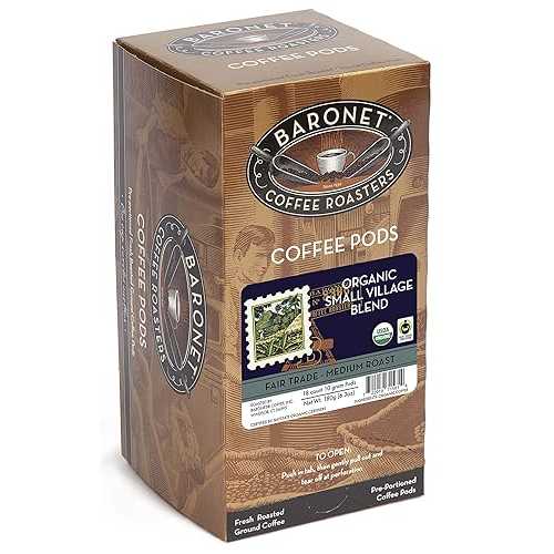 ??? ?? ?? [??? ?? ?? ?? ???-54 ??] ?? ? ??, ??? ?? [18?? ?? ?? 10g 3??] ?? ??, ??? ??? [??? ?? ???] Baronet Coffee Pods [Organic Fair Trade Small Village-54