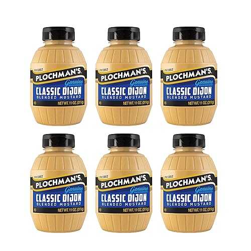 Plochman\'s Deli Dijon Mustard, 66 Oz, 6 Count