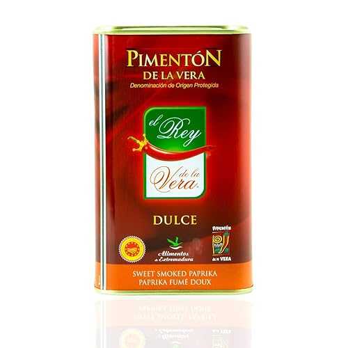 エル・レイ・デ・ラ・ベラ - スペイン産スイートスモークパプリカ (ピメントン) 750g El Rey de la Vera-Sweet Smoked Paprika (Pimenton) from Spain 750g