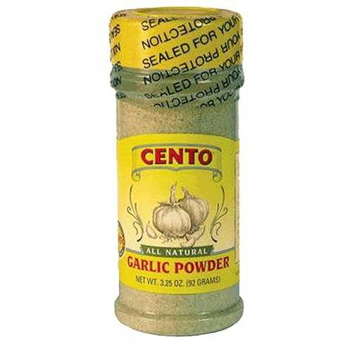 Cento Garlic Powder, 3.25 Ounce Bottles (Pack of 12)