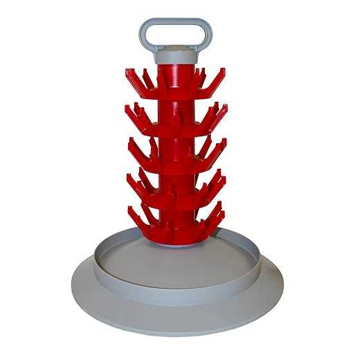 ボトルツリー - 45 席 - エコノミー ハンドル付き Homebrewers Outpost Bottle Tree - 45 Seat - Economy w/Handle