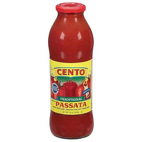 CENTO FOODS Crushed Passata Tomatoes, 24 OZ, 1.5 Pound
