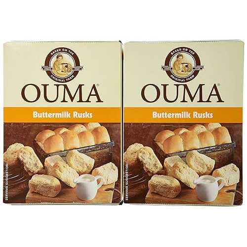 Ouma Buttermilk Rusks 500g (2 Pack) Nola Ouma Buttermilk Rusks 500g (2 Pack)