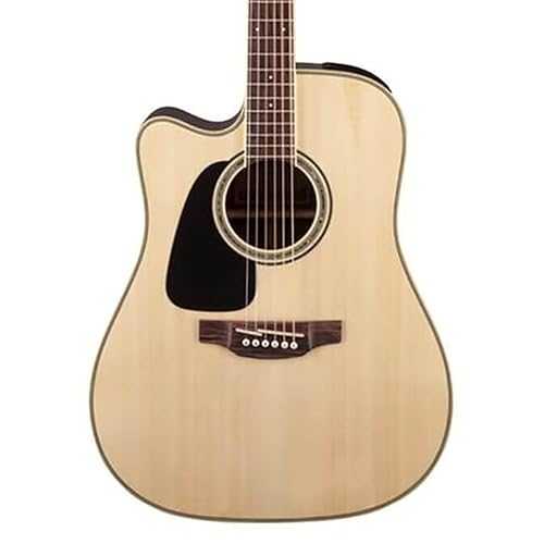 Takamine GD51CE LH NAT Left-Handed Dreadnought Cutaway Acoustic-Electric Guitar, Natural