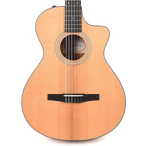 Taylor 112セリウム-N Grand Concert Acoustic-electric Nylon-string Guitar - Natural