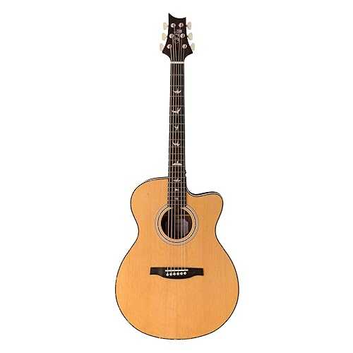 PRS SE Angeles A40 Acoustic Electric, Natural with Case
