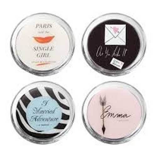 ケイト・スペード ニューヨーク ア・ウェイ・ウィズ・ワーズ コースター - 4 個セット kate spade new york A Way With Words Coaster - Set of 4