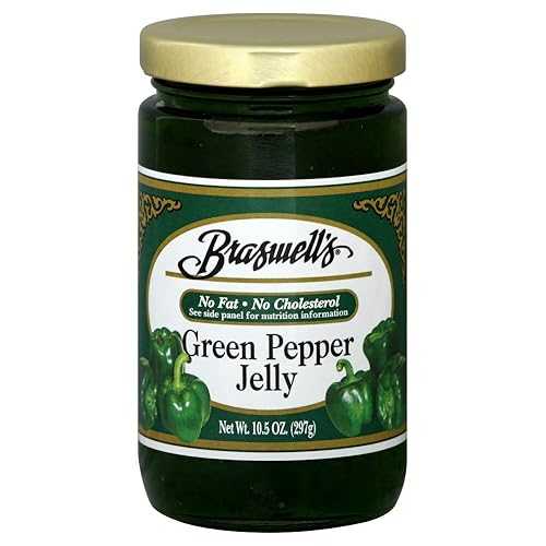 Braswell ペッパーゼリー、グリーン、10.5 オンス (6 個パック) Braswell's Braswell Pepper Jelly, Green, 10.5 Ounce (Pack of 6)｜Glomarket