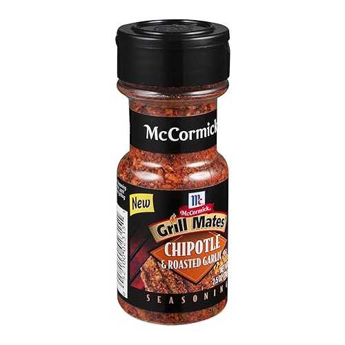 マコーミック グリルメイツ チポトレ & ロースト ガーリック シーズニング、2.5 オンス (パック - 18) McCormick Grill Mates Chipotle & Roasted Garlic Seasoning, 2.5 OZ (Pack - 18)