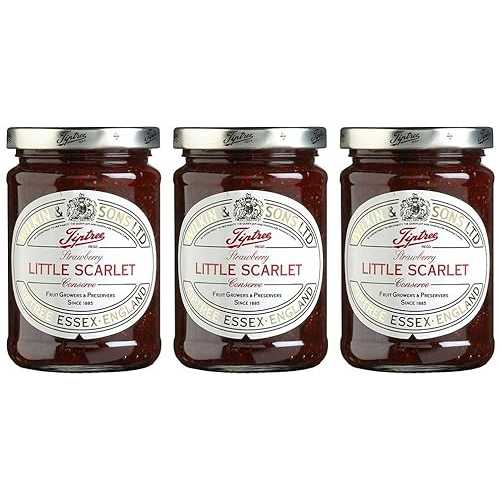 (3 パック) - ティプツリー - リトル スカーレット コンサーブ | 340g | 3パックバンドル (3 PACK) - Tiptree - Little Scarlet Conserve | 340g | 3 PACK BUNDLE