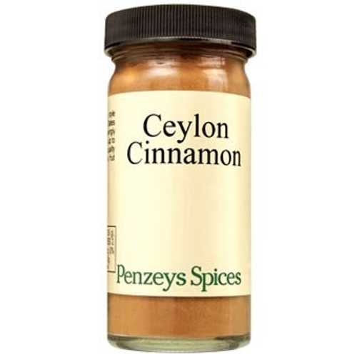 Ceylon Cinnamon Ground By Penzeys Spices 1.6 oz 1/2 cup jar (Pack of 1)