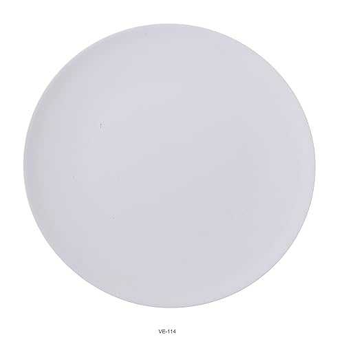Yanco VE-114 Venice Pizza Plate, Round, 14\" Diameter, Melamine, Pack of 12