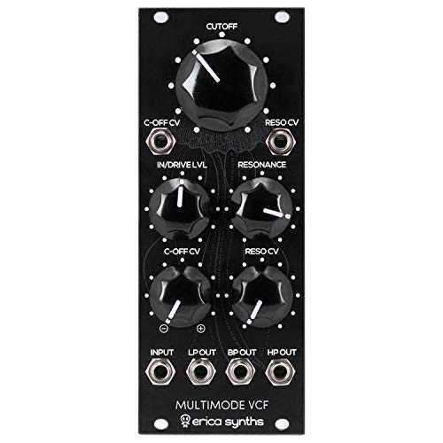 Erica Black マルチモード VCF ユーロラック シンセ モジュール Erica Synths Erica Black Multimode VCF Eurorack Synth Module