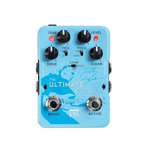 EBS Billy Sheehan Ultimate Signature Drive Pedal