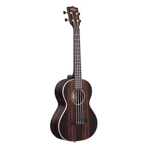 Kala KA-EBY-T エボニー テナー ウクレレ ナチュラル Kala Striped Ebony Tenor Rosewood Update|Glomarket