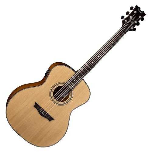 Dean Guitars 6 String Dean St. Augustine Concert Solid Wood Acoustic Electric Guitar - Satin Natural (SACESN)