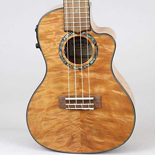 Lanikai, 4-String Ukulele, Sand,Blue,Chrome (QMNACEC)