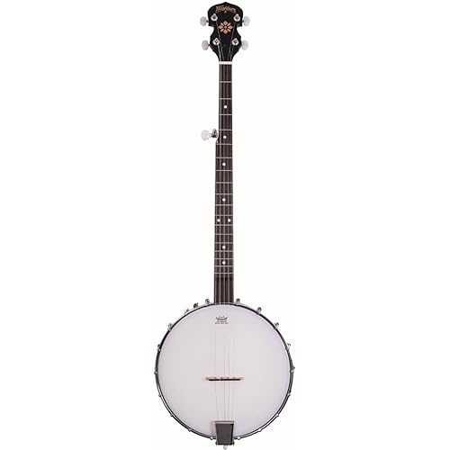 Washburn Americana Series B7-A 5-string Open Back Banjo,Natural Matte