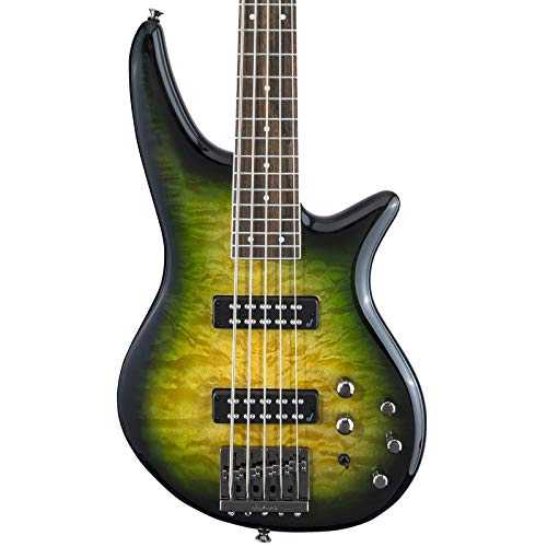 Jackson Spectra JS3QV Bass Guitar - Alien Burst