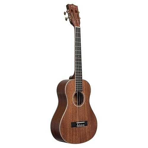 Kala Solid Mahogany Super Tenor Ukulele, Acoustic Ukulele with Ebony Fingerboard, Premium Sound, 30-Inch Size, Ideal for Players of All Levels, Natural Satin Finish Kala Brand Music Co. Kala Solid Mahogany Super Tenor