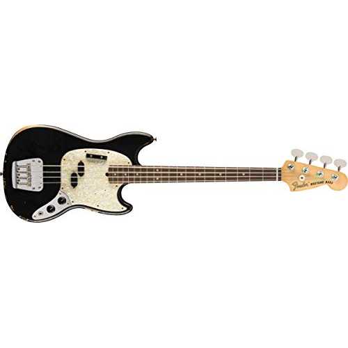 JMJ Road Worn Mustang Bass インチ Black Fender JMJ Road Worn Mustang Bass インチ Black