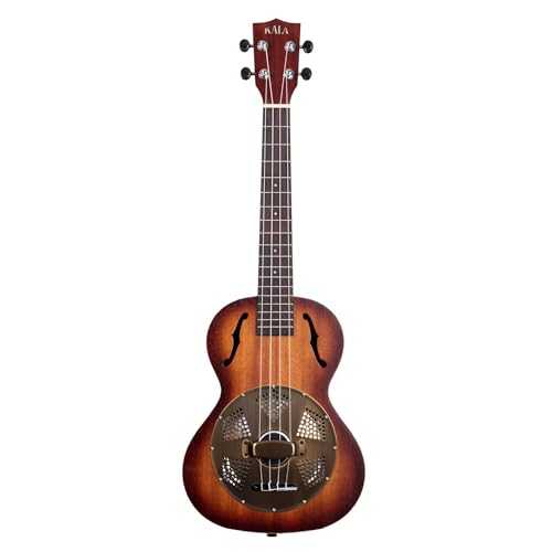 Kala KA-RES-BRS Brass Tenor Resonator Ukulele