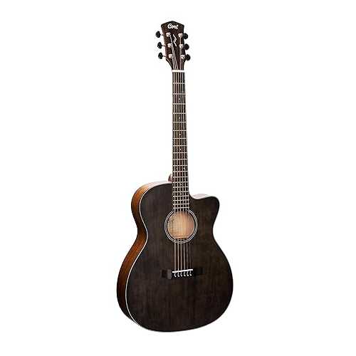 Cort Core Series Solid Spruce Top Acoustic Electric Guitar w/Case (COREOCOPTB)