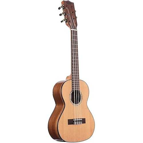 Solid Cedar Top Acacia Tenor 5-String Kala Brand Music Co. Solid Cedar Top Acacia Tenor 5-String