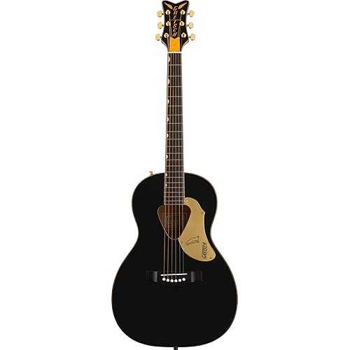 Gretsch G5021E Rancher Penguin Parlor Acoustic Electric Guitar - Black
