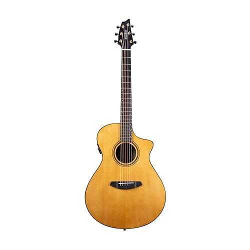 Breedlove Performer Pro Concert Thinline CE European Spruce-Indian Rosewood 6-String Acoustic Electric Guitar with Stain Black Bridge (Right-Handed, Aged Toner) 日用品雑貨・文房具・手芸-その他-生活雑貨
