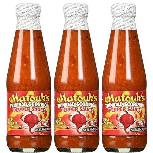 Matouk's Trinidad Scorpion Pepper Sauce (Pack of 3)｜Glomarket