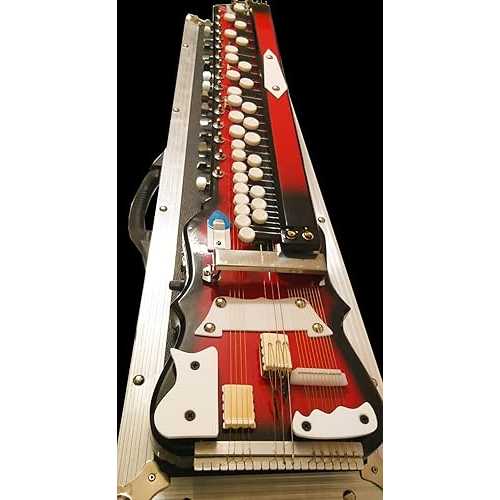 discountsworld Indian Shahi Baaja Electric Dulcimer, 14-String, Full-Size, Teak Wood, Lacquered Finish, Twin Humbucking Pickup, Bass Tuning, Banjo discountzworld discountsworld Indian Shahi Baaja Electric Dulcimer, 14-Stri