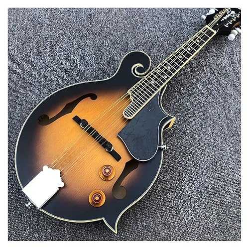TSTS Mandolin Musical Instrument Matt 8 Strings Mandolin Guitar Solid Spruce Top F Mandoline