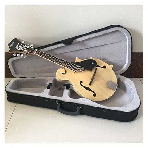 TSTS Mandolin Musical Instrument Mandolin F Type 8 Strings Guitar Mandolin Eight-Stringed Tibetan Musical Instrument (Color : 01)