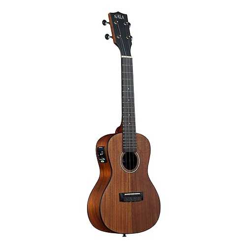 Brand Music Co. Satin Koa Collection, 4-String Ukulele, Natural, Concert (KA-KOA-CE) Kala Brand Music Co. Brand Music Co. Satin Koa Collection, 4-String Ukulele, Natural, Concert (KA-KOA-CE)