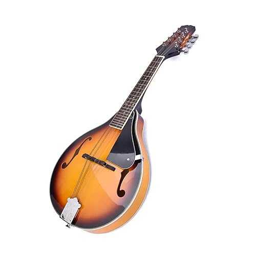Mandolin Instrument Kit Professional Mandolin Instrument For Beginners, Basswood Material Glossy Version 8 Strings TSTS Mandolin Instrument Kit Professional Mandolin Instrument For Beginners, Basswood Material Glossy Version 8