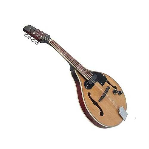 Mandolin Instrument Kit Electric Mandolin Wood Color A Type Has Clear And Beautiful Sound And Is Comfortable And Easy To Play TSTS Mandolin Instrument Kit Electric Mandolin Wood Color A Type Has Clear And Beautiful Sound