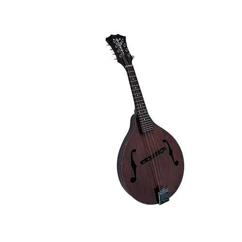 Mandolin Instrument Kit Full Solid Handmade Mandolin String Instrument Coffee Color Wood Material TSTS Mandolin Instrument Kit Full Solid Handmade Mandolin String Instrument Coffee Color Wood Material