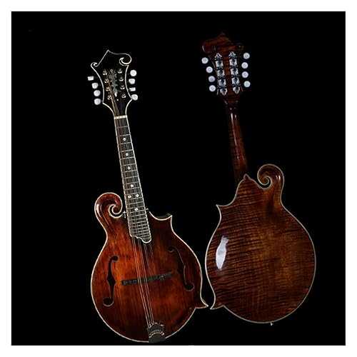 TSTS Mandolin Instrument Kit Handmade Wooden Mandolin String Instrument Made Entirely Of Solid Wood