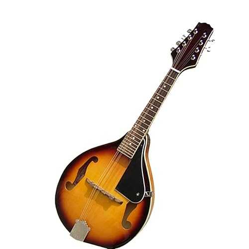 Mandolin Instrument Kit Treble Eight-string Mandolin Instrument Mandolin With Tuner Yellow TSTS Mandolin Instrument Kit Treble Eight-string Mandolin Instrument Mandolin With Tuner Yellow