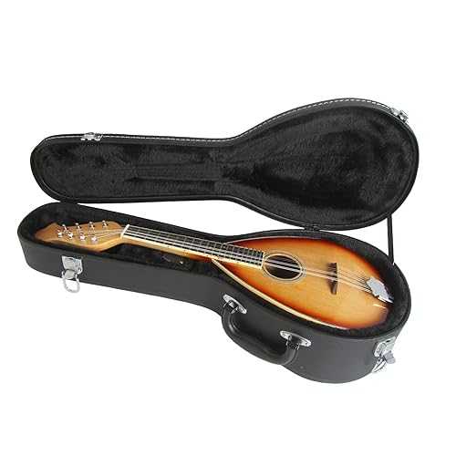 Mandolin Instrument Kit Scoop-shaped Treble Mandolin Eight-string With Leather Case 8-wire Steel Wire A Type TSTS Mandolin Instrument Kit Scoop-shaped Treble Mandolin Eight-string With Leather Case 8-wire Steel Wire A Type