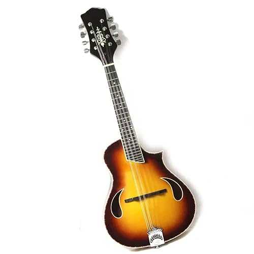 Mandolin Instrument Kit 8-String Sunburst Mandolin Musical Instrument Spruce Body Clear Articulation And A Crisp TSTS Mandolin Instrument Kit 8-String Sunburst Mandolin Musical Instrument Spruce Body Clear Articulation And A