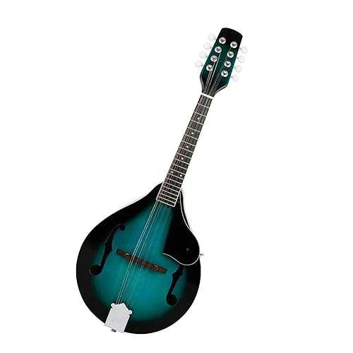 Adult Mandolin Mandolin Green Eight String Instrument Set JITAZHIJIA Adult Mandolin Mandolin Green Eight String Instrument Set
