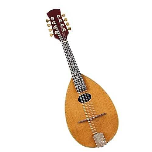 Adult Mandolin Mandolin 26 Inch Solid Spruce Wood 8 String(Model 3 with EQ) JITAZHIJIA Adult Mandolin Mandolin 26 Inch Solid Spruce Wood 8 String(Model 3 with EQ)