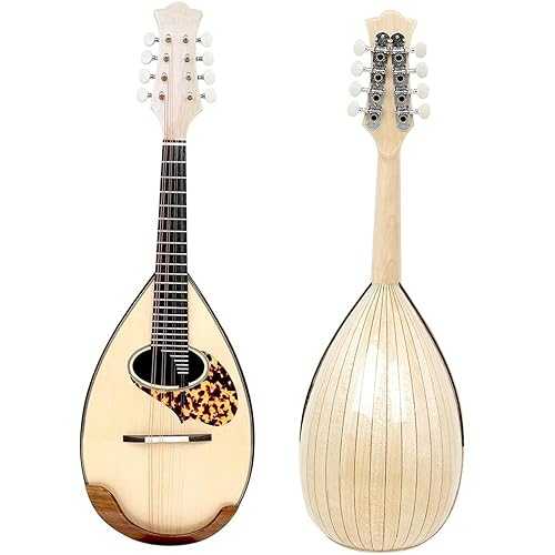 Adult Mandolin Mandolin 8 String Made Of Maple Instruments Professional Accessories Suit For Performance JITAZHIJIA Adult Mandolin Mandolin 8 String Made Of Maple Instruments Professional Accessories Suit For Performance