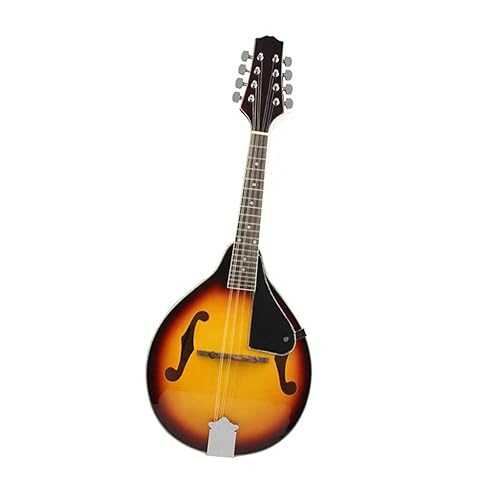 Adult Mandolin Acoustic Mandolin Instrument(Brown) JITAZHIJIA Adult Mandolin Acoustic Mandolin Instrument(Brown)